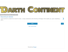 Tablet Screenshot of darthcontinent.com